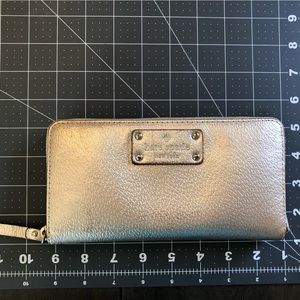 Gold Kate Spade Wallet